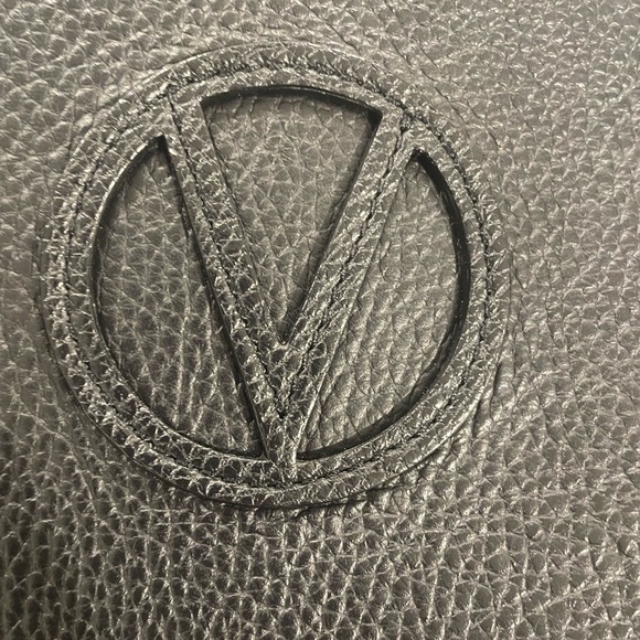 Black pebbled leather tote bag - Picture 7 of 15